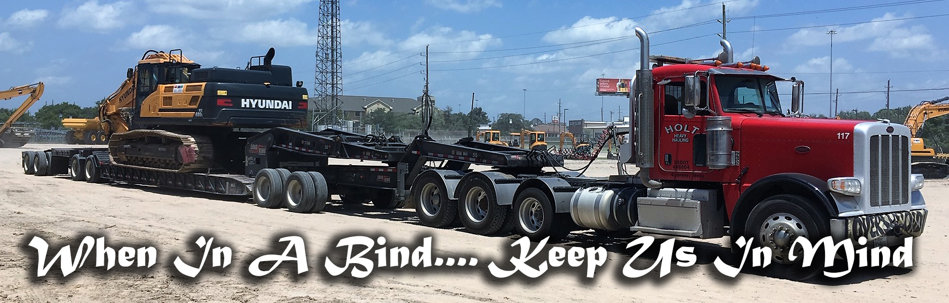 When in a Bind, Keep Us In Mind